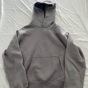 Aritzia Cozy Sweatfleece Perfect Hoodie in Ashen